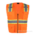 Work Safety Vest high reflective work customized safety mesh vest Supplier